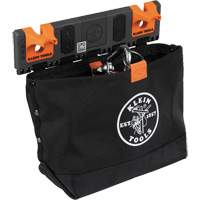 Bucket Work CentreS-Hook Hardware Pouch Module, Nylon, 1 Pockets, Black/Orange Par Equipment