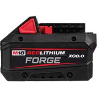 REDLITHIUM FORGE XC8.0 Battery Pack, Lithium-Ion, 18 V, 8 Ah Par Equipment