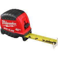 Wide Blade Tape Measure, 1-3/8" x 40' Par Equipment
