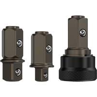Jeu de carr&eacute;s d'entraînement de rechange de 1/4" et 3/8"pour cl&eacute; &agrave; cliquet &agrave; t&ecirc;te scell&eacute; DCF500 Par Equipment