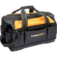 Sac &agrave; outils de 20" pour les professionnels, Nylon, 33 pochettes, Noir/Orange Par Equipment