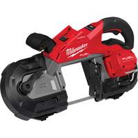 Scie &agrave; ruban &agrave; deux g&acirc;chettes pour coupes profondes M18 FUEL avec ONE-KEY, 18 V, 5" Capacit&eacute; Par Equipment