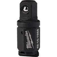Adaptateur d'enclume pour cl&eacute; &agrave; rochet polygonale INSIDER, Prise 3/8", Douille 3/8", 0,63" lo, Sph&eacute;rique Par Equipment