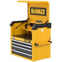 Heavy-Duty Tool Chest, 26" W, 4 Drawers, Yellow Par Equipment