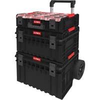 Arx 3-Piece Modular Starter Kit, 23"/25-1/5" x 19"/15-1/5" x 12-3/5"/26"/6-4/5", Black/Red Par Equipment