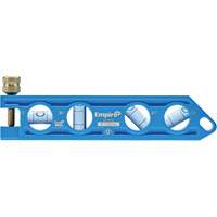 TRUE BLUE&reg; Die Cast Torpedo Level, 6" L, Aluminum, 4 Vials Par Equipment