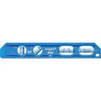 TRUE BLUE&reg; Die Cast Torpedo Level, 8" L, Aluminum, 4 Vials, Magnetic Par Equipment
