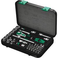 8100 SA 4 Zyklop Speed Ratchet Set, 41 Pcs, 1/4" Drive Size Par Equipment
