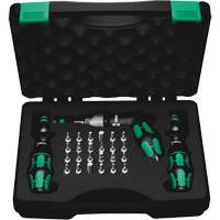 Jeu de tournevis dynamom&eacute;triques 7440/41/42, Gamme de couple 0.3 - 6.0 Nm, 6" Longueur Par Equipment