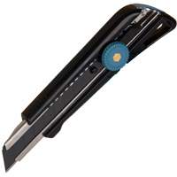 18mm Professional Knife with Ratchet, Stainless Steel, Heavy-Duty, Plastic Handle Par Equipment