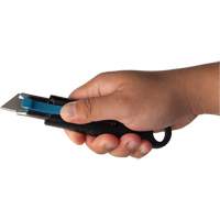 Standard-Duty Retractable Safety Knife, Stainless Steel, Rubber Handle Par Equipment
