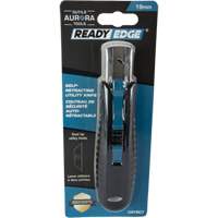 Standard-Duty Retractable Safety Knife, Stainless Steel, Rubber Handle Par Equipment