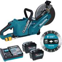 40Vmax XGT Brushless Power Cutter with 8.0Ah Batteries Kit, 9", 40 V Par Equipment