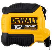 ATOMIC COMPACT SERIES Tape Measure, 16', Imperial Graduations Par Equipment