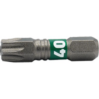 Embout Impactech, Torx inviolable, T-40, Prise 1/4" Par Equipment