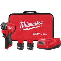 M12 FUEL Subcompact Impact Wrench with Friction Ring Kit, 12 V, 3/8" Socket Par Equipment