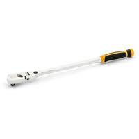 Cl&eacute; &agrave; cliquet &agrave; t&ecirc;te flexible verrouillable 120XP avec poign&eacute;e double mat&eacute;riau Par Equipment