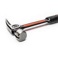 Smooth-Face Framing Hammer, 22 oz., Solid Steel Handle, 16" L Par Equipment