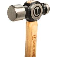 Ball Pein Hammer, 24 oz. Head Weight, Polished Face, Wood Handle Par Equipment
