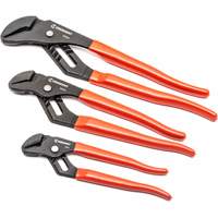 Straight Jaw Dipped Handle Tongue & Groove Plier Set, 3 Pieces Par Equipment