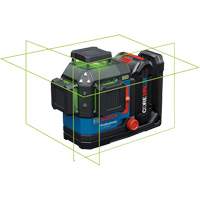 360 Connected Green-Beam Three-Plane Leveling and Alignment Laser Par Equipment