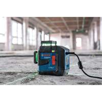 360° Green-Beam Three-Plane Leveling and Alignment Laser Par Equipment