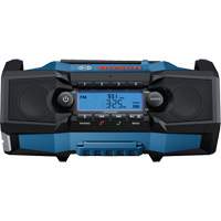 Radio de chantier compacte avec Bluetooth 5.0, Lithium-ion, 18 V Par Equipment