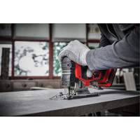 Professional Variable Speed Cordless Jigsaw (Tool Only), 18 V, Lithium-Ion, 0-3500 SPM, 1-1/32" Stroke Length Par Equipment