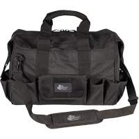 Phantom Collection 18" Contractor's Tool Bag, Ballistic Polyester, 25 Pockets, Black Par Equipment