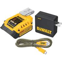 MAX*/FLEXVOLT &reg; 5 Amp USB Charging Kit, 20 V, Lithium-Ion Par Equipment