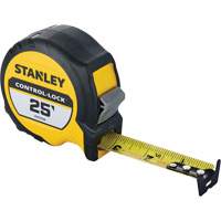 CONTROL-LOCK Tape Measure, 25 mm x 25', Imperial Graduations Par Equipment