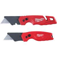 2-Piece FASTBACK Folding Utility Knife Set, Plastic Handle Par Equipment
