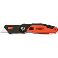 Couteau utilitaire pliant, 1" lame, lame en Acier, poign&eacute;e en Aluminium Par Equipment