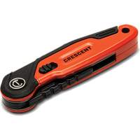 Couteau utilitaire pliant, 1" lame, lame en Acier, poign&eacute;e en Aluminium Par Equipment