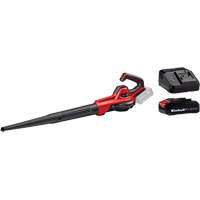 Souffleuse universelle 110 pi3/min sans fil avec batterie 2,5 Ah et ensemble de d&eacute;part de chargeur, 18 V, Vitesse d'air 155,34 mi/h, &agrave; pile Par Equipment