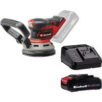 Professional Random Orbit Sander with 2.5Ah PXC Battery & Charger Starter Kit, 5" Sand Paper, 18 V, 6000 - 24000 OPM Par Equipment