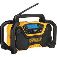 Bluetooth&reg; Cordless Jobsite Radio, Lithium-Ion, 12 V/20 V Par Equipment