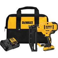 Ensemble de cloueuse droite sans fil pour la finition de cal 16 XR, 20 V, Lithium-ion Par Equipment