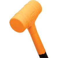Dead Blow Hammer, 48 oz., Smooth Grip, 14-1/2" L Par Equipment