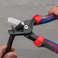 Coupe-c&acirc;bles StepCut&reg; XL avec poign&eacute;e KNIPEXTEND, 9" Par Equipment