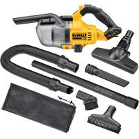 Cordless Dry Hand Vacuum, 20 V, 0.18 gal. Capacity Par Equipment