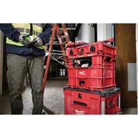 Bac distributeur de fils XL PACKOUT, 15-3/4" x 18-5/8" x 15", Noir/Rouge Par Equipment