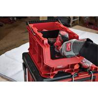 Bac compact PACKOUT, 15-1/2" x 9-1/2" x 8-3/4", Noir/Rouge Par Equipment