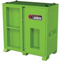 Onsite PPE Storage Cabinet, Steel, High-Visibility Lime Green Par Equipment
