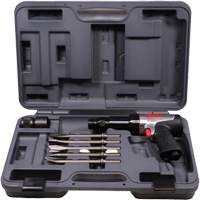 Marteau pneumatique robuste avec burins, 21,8 pi³/min, 1/4" NPT, 2600 coups/min, 3/4" x 3-3/4" (19,05 mm x 95,25 mm) Par Equipment
