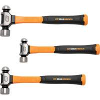Ball Pein Hammers with Fiberglass Handles Set, 3 Pieces Par Equipment