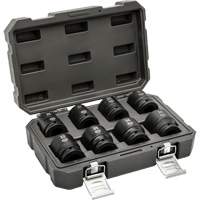 Jeu de douilles m&eacute;triques &agrave; 6 pans, 8 Mcx, Chocs, Prise de 3/4" Par Equipment