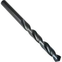 Taper Length Drill Bit, 41/64", High Speed Steel, 5-1/8" Flute, 118° Point TDF935 | Par Equipment