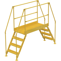 Crossover Ladder, 91 " Overall Span, 40" H x 48" D, 24" Step Width VC448 | Par Equipment