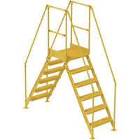 Crossover Ladder, 92" Overall Span, 60" H x 24" D, 24" Step Width VC454 | Par Equipment